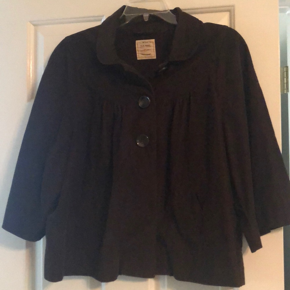 Cute brown corduroy light weight jacket